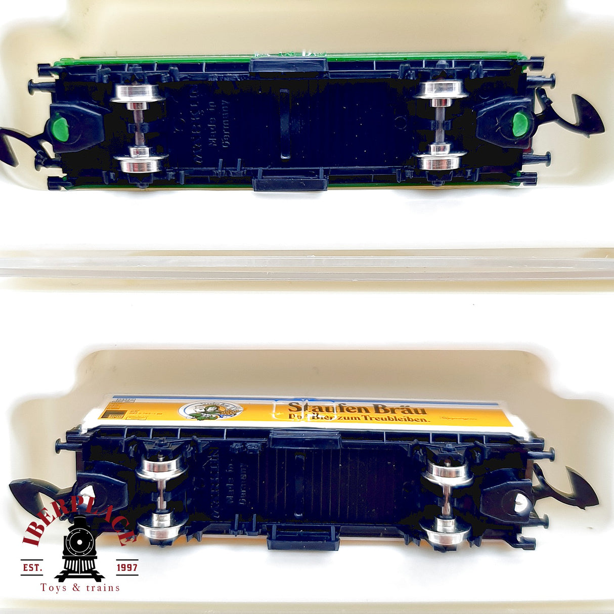 ♻️✨ Märklin mini-club 7x Set Vagones Cerveceros Bierwagen DB Ep IV Escala Z