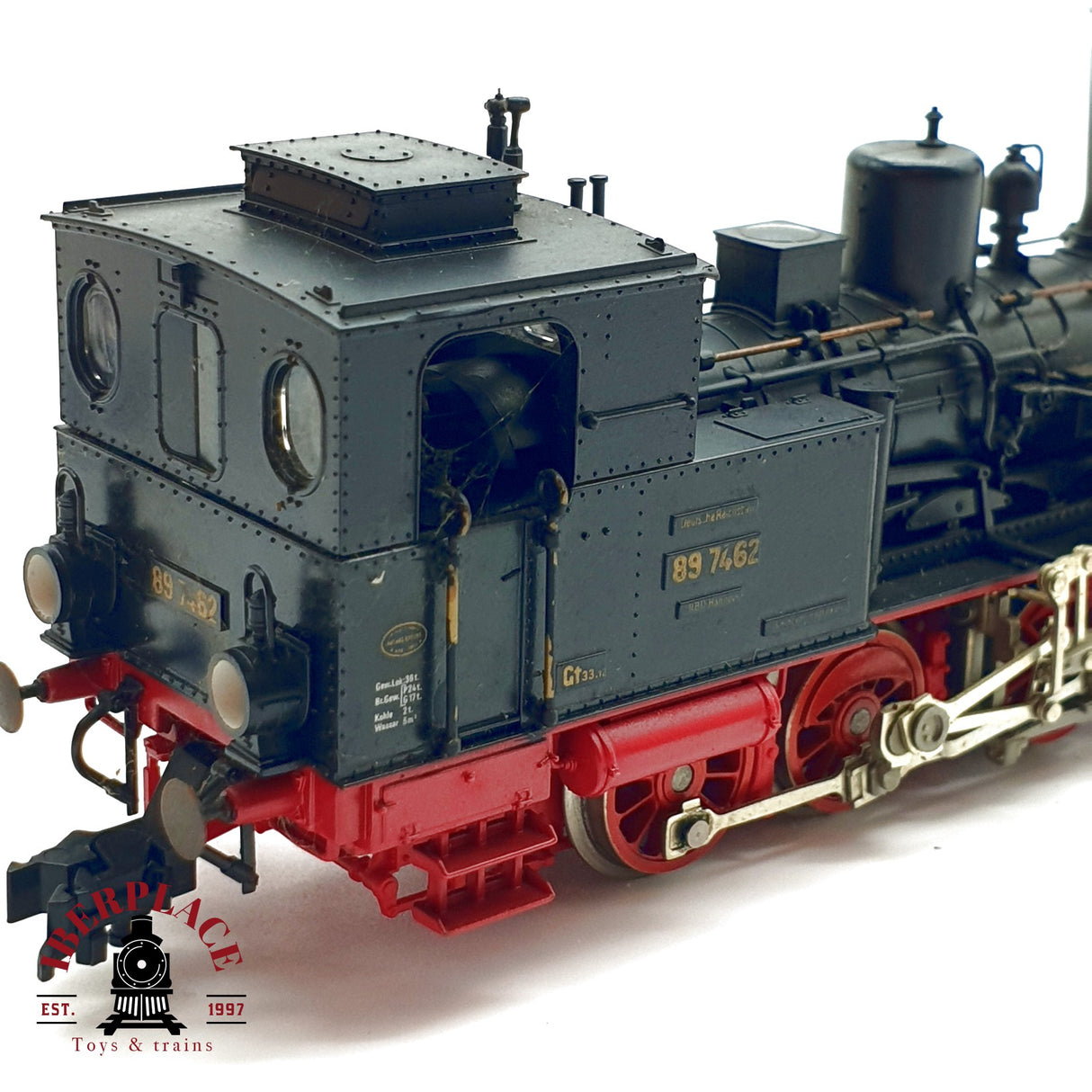 ♻️ Fleischmann 4010 Locomotora DR 89 7462 H0 escala 1:87 E20