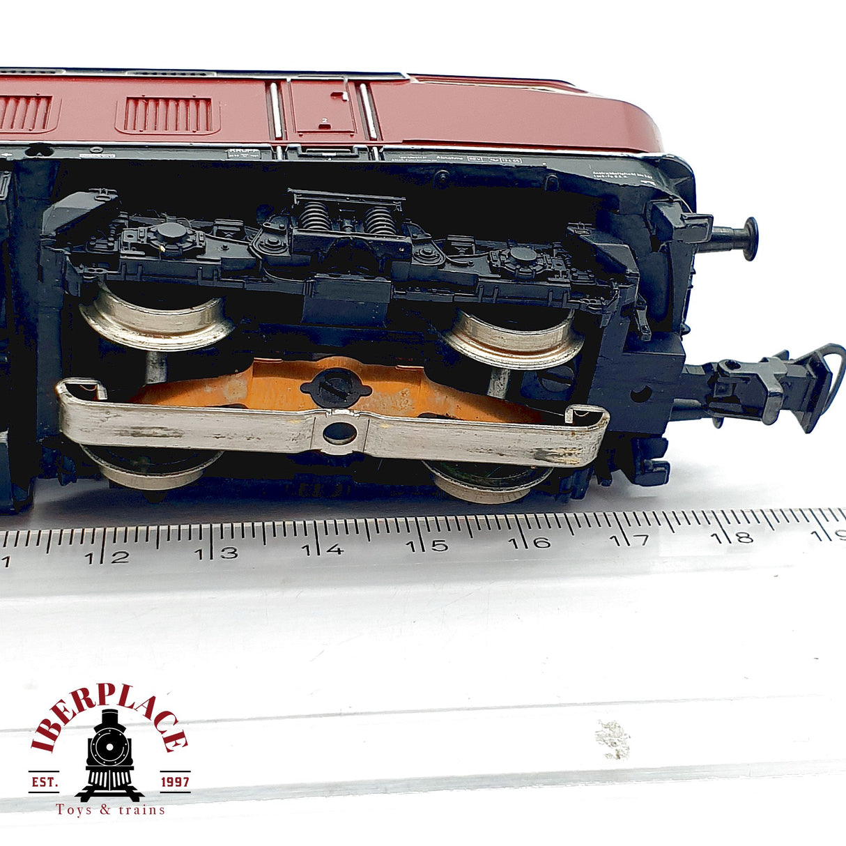 ♻️ Märklin Locomotora BR 216 025-7 DB Rojo V160 3075 AC H0 Escala 1:87