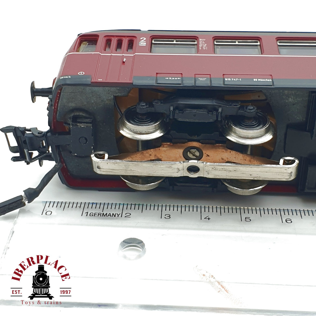 ♻️ AC Märklin 4028 coche de control BR 815 DB sin accionamiento H0 escala 1:87 A27