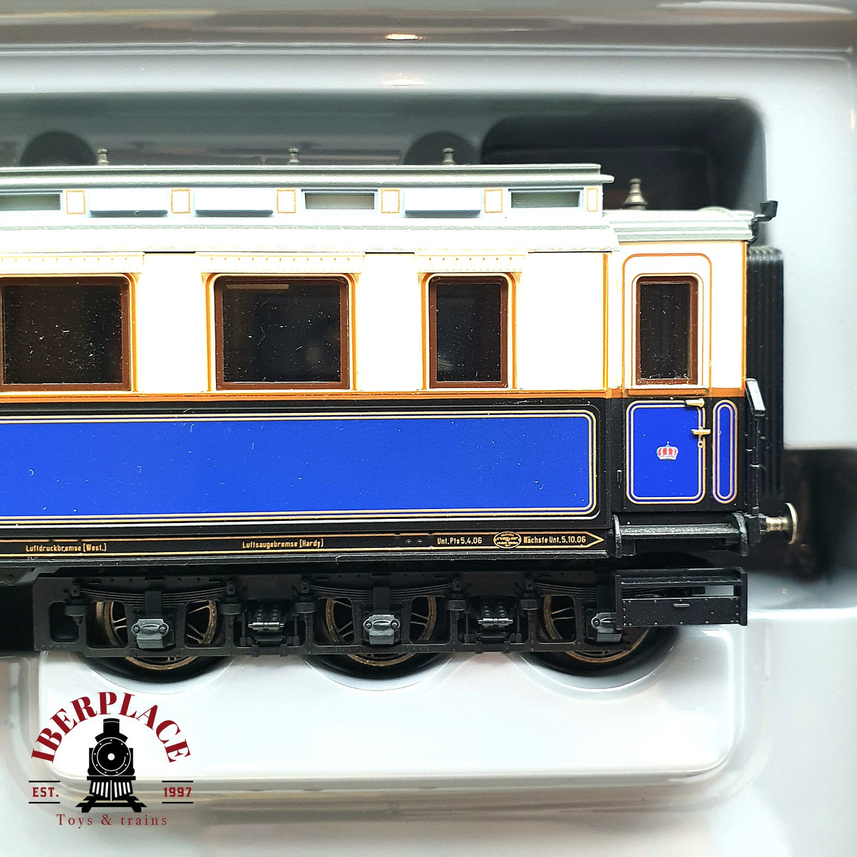 ♻️ Märklin 2881 vagones salón Kaiser KPEV tren rápido H0 escala 1:87 E19 2/2
