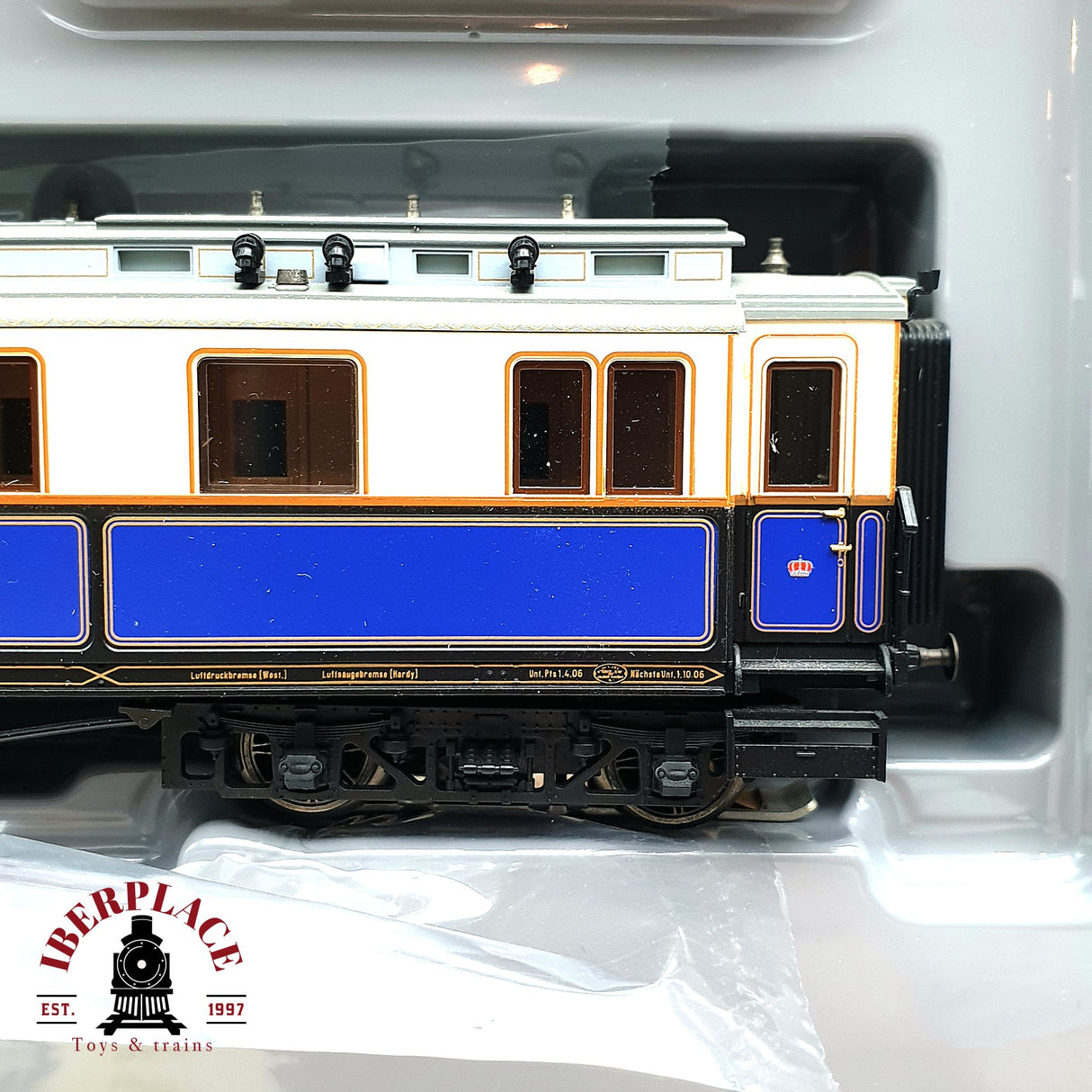 ♻️ Märklin 2881 vagones salón Kaiser KPEV tren rápido H0 escala 1:87 E19 2/2