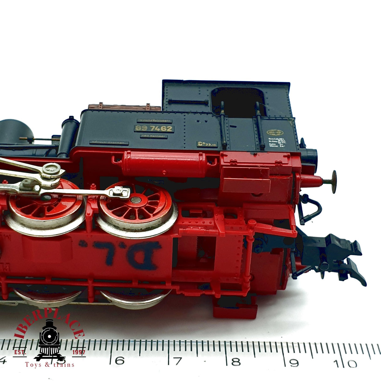 ♻️ Fleischmann 4010 Locomotora DR 89 7462 H0 escala 1:87 E20