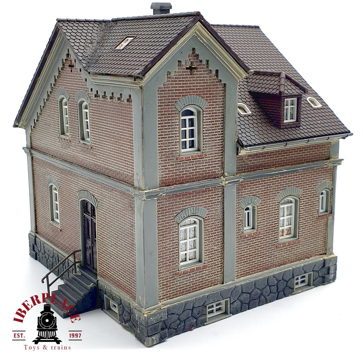 ♻️ 5x edificios casetas y casa residencial maqueta decoración Escala H0 1:87