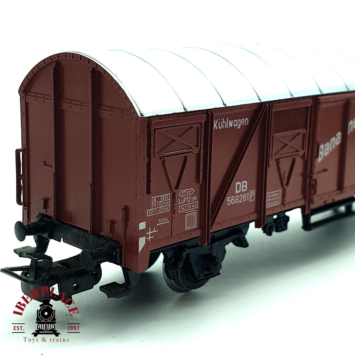 ♻️ Märklin 4637 vagón cerrado Bananen DB H0 escala 1:87 E19