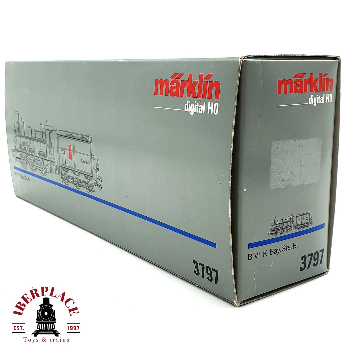 ♻️ NO FUNCIONA - AC Märklin 3797 Locomotora B VI K.Bay.Sts.B H0 escala 1:87 V10