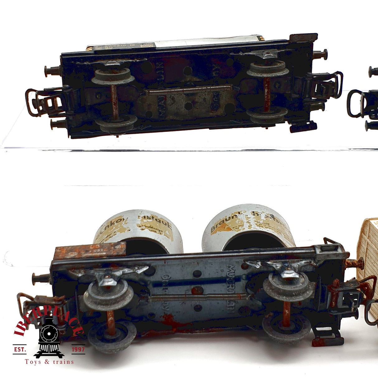 ♻️ Märklin 5x vagones cisterna, silo y cerrado DB para piezas o repuestos H0 escala 1:87 E20