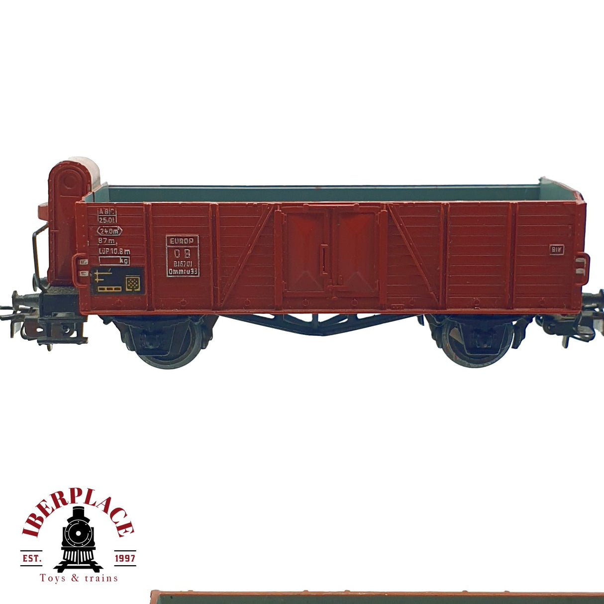 ♻️ Märklin 5x vagones plataforma y de borde alto DB piezas o repuestos H0 escala 1:87 E20