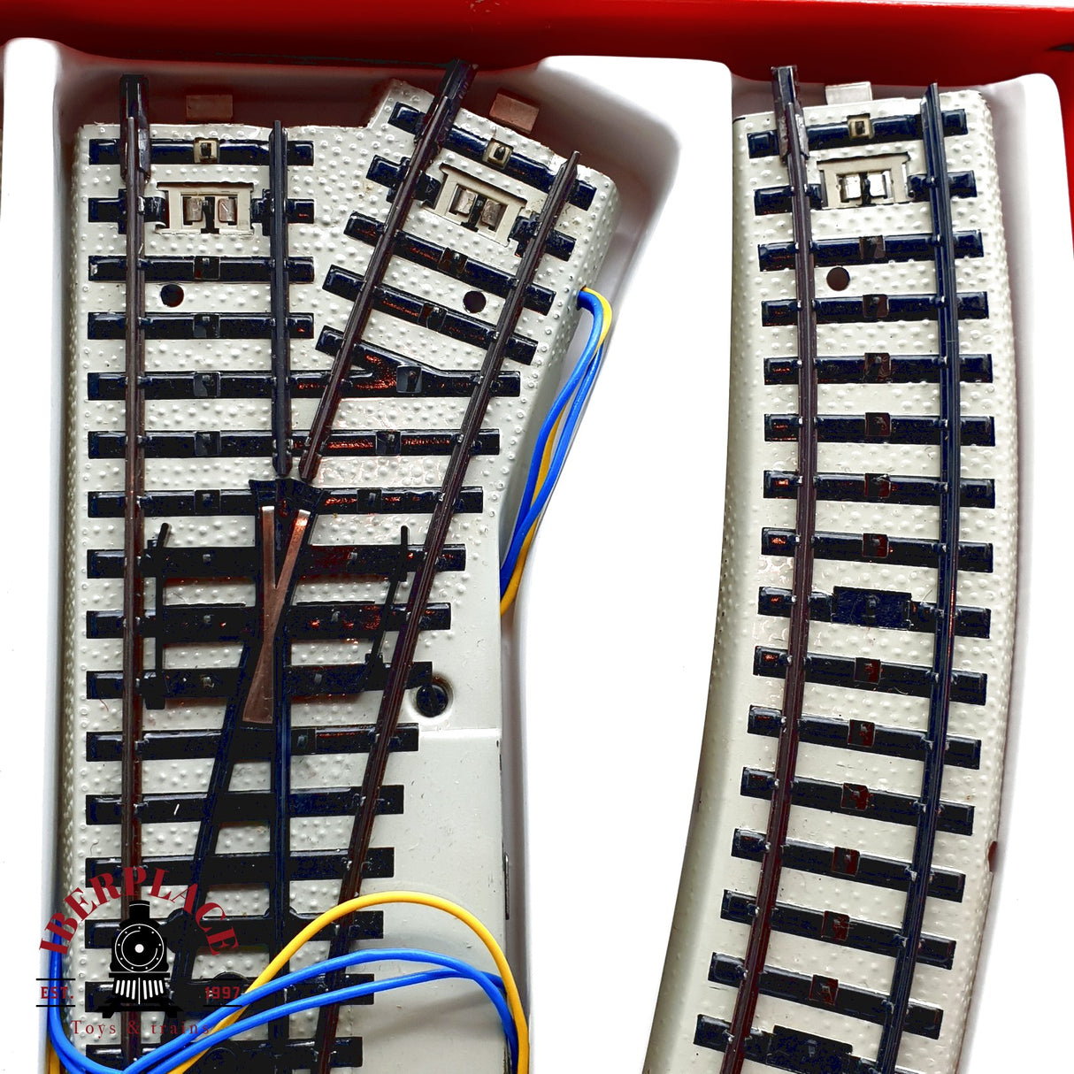 ♻️ Märklin Primex 5039 Set desvíos eléctricos sistema M H0 escala 1:87 E20