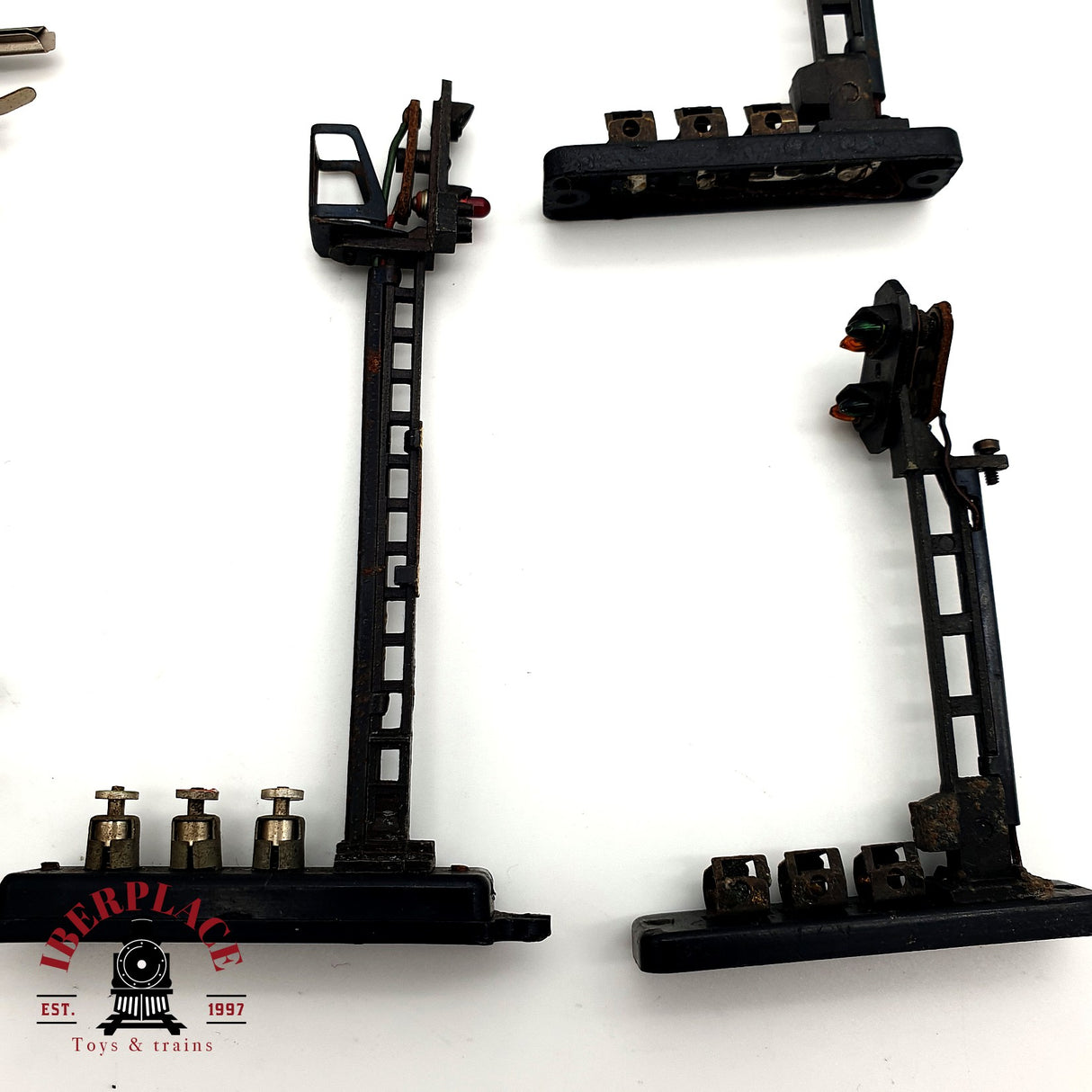 ♻️ 4x Trix 4369 vías de desenganche semáforos principales H0 escala 1:87 V10