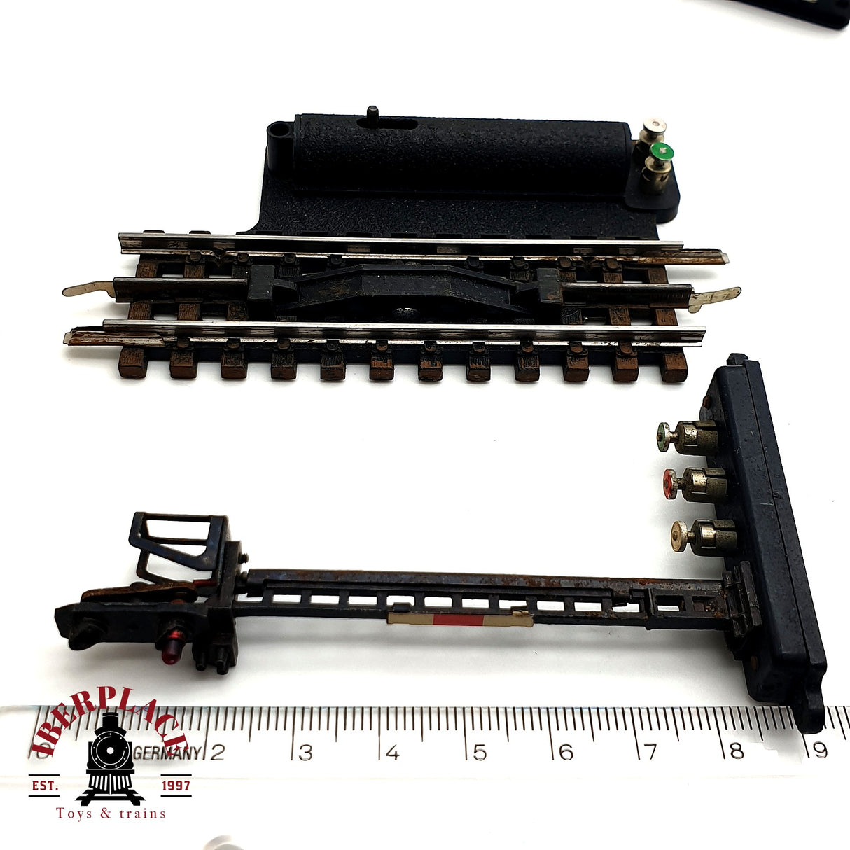 ♻️ 4x Trix 4369 vías de desenganche semáforos principales H0 escala 1:87 V10