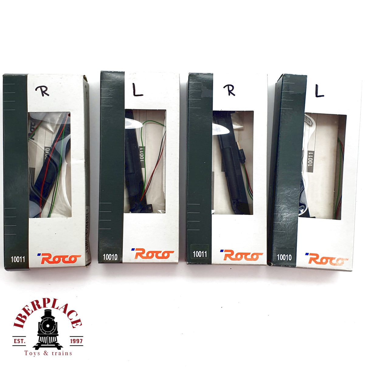 ♻️ Roco 4x 10010 10011 Motores para desvió H0 escala 1:87 E20