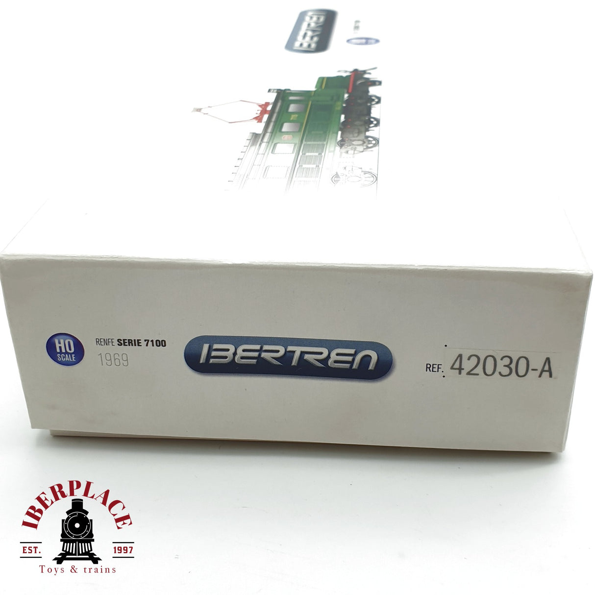 ♻️ AC IBERTREN 42030-A Locomotora RENFE Serie 7100 años 60 H0 escala 1:87 A27