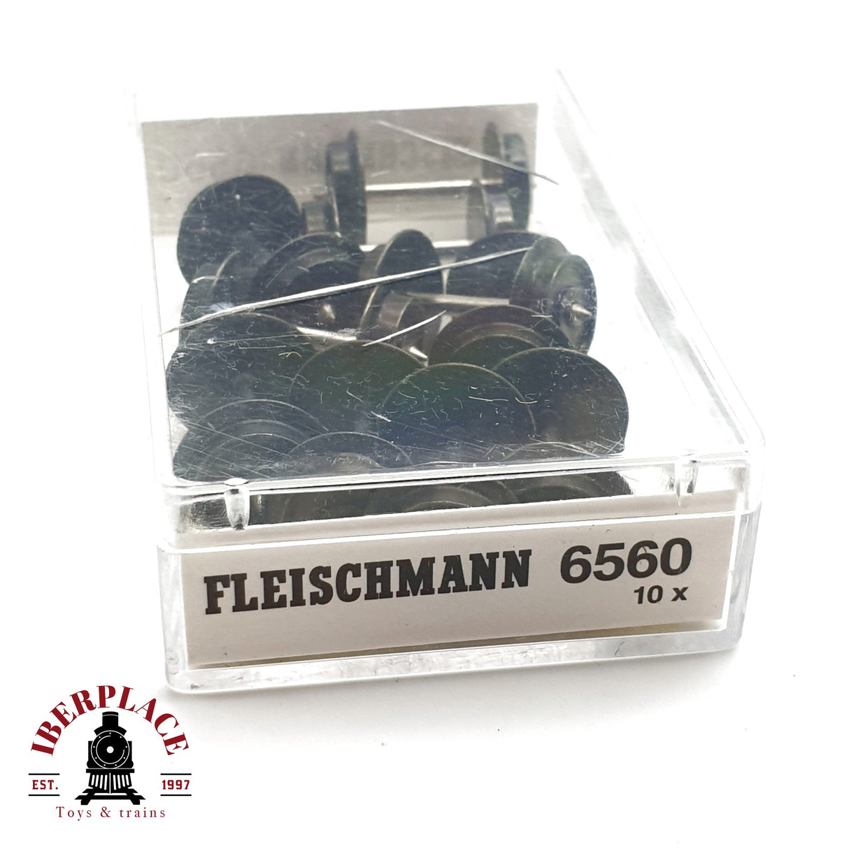 ♻️ AC Fleischmann 6560 Ruedas de repuesto para vagones H0 escala 1:87 E20 2/3