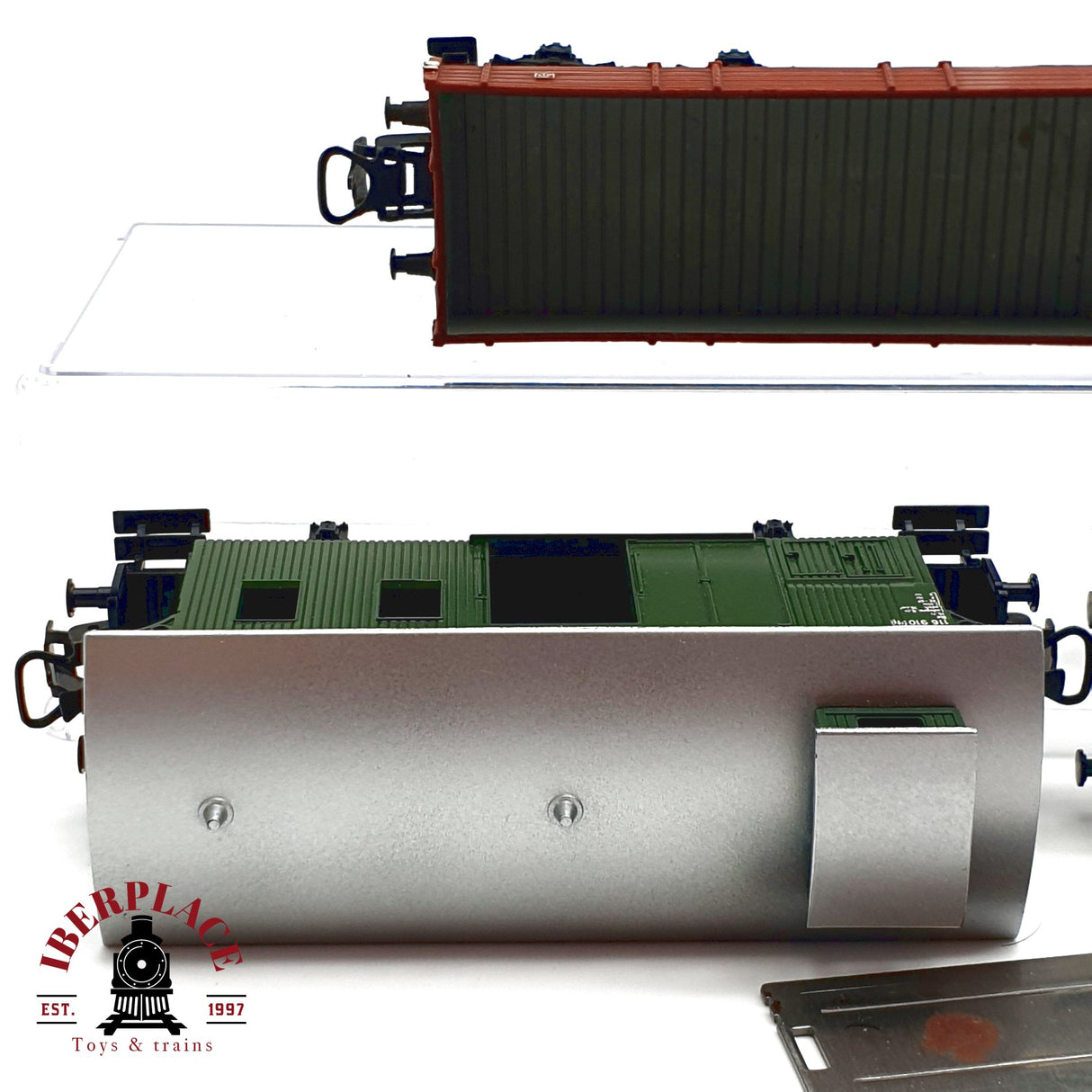 ♻️ Märklin 5x vagones plataforma y de borde alto DB piezas o repuestos H0 escala 1:87 E20