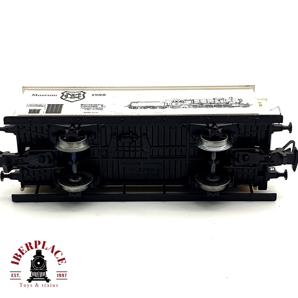 ♻️ Märklin vagón museo 1988 Württemberg 600088 H0 escala 1:87 E19