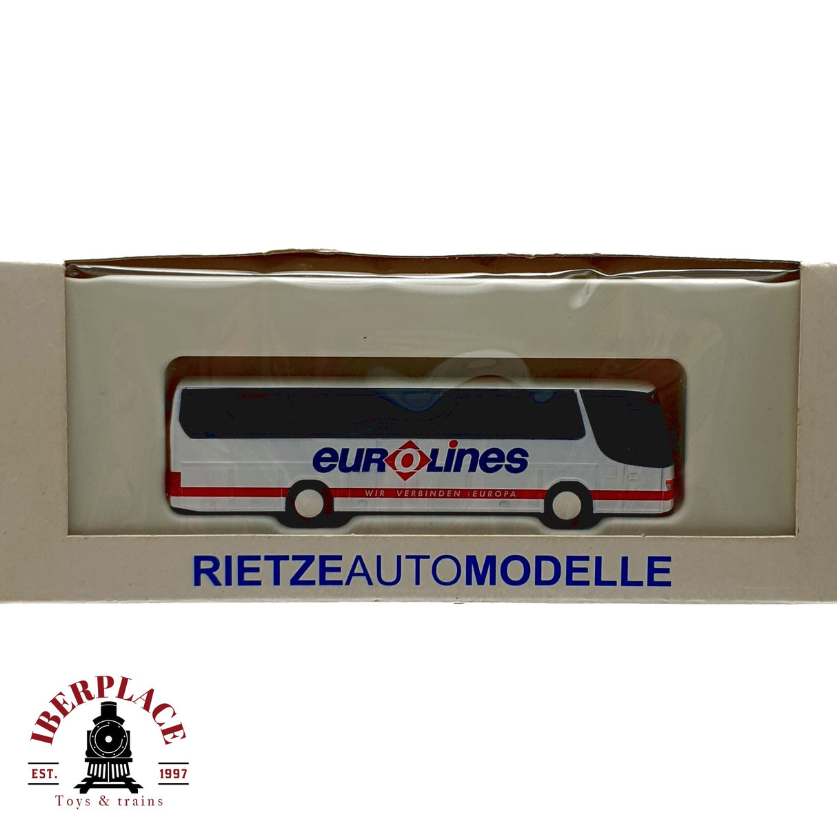 ♻️ Rietze 16084 bus Setra 315 Eurolines N escala 1:160 E20