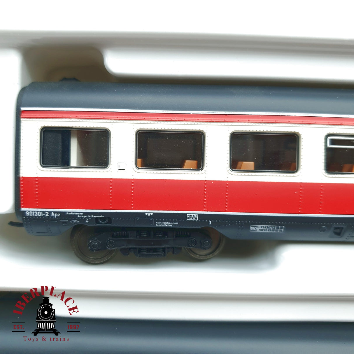 ♻️ DC Roco 43016 set vagones complementarios Libermann clase 2 H0 escala 1:87 E21