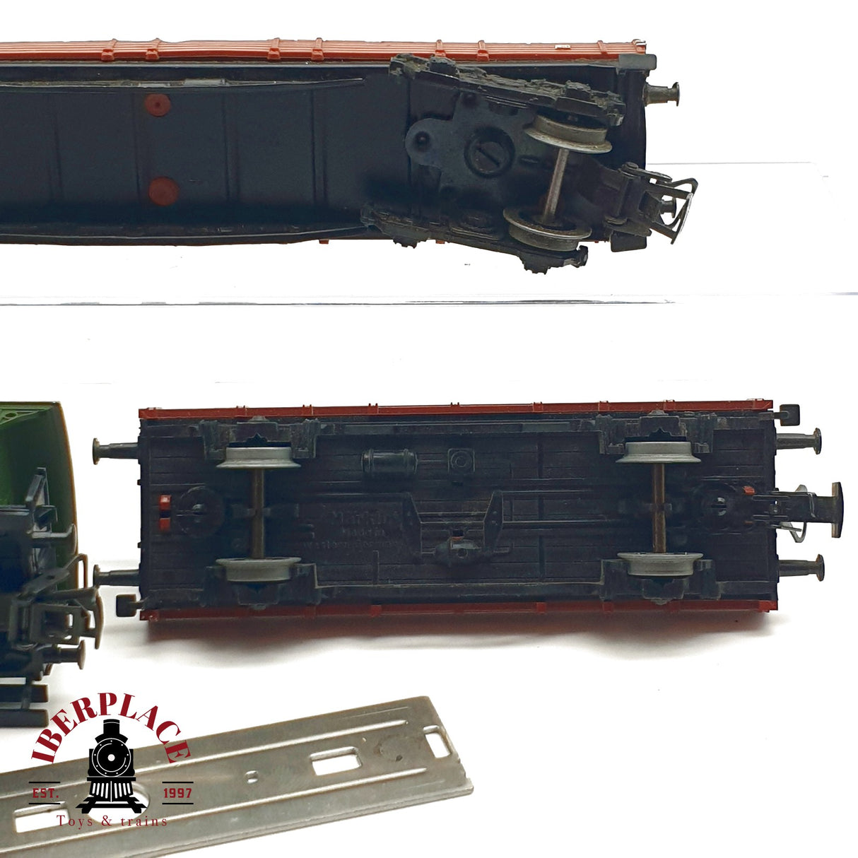 ♻️ Märklin 5x vagones plataforma y de borde alto DB piezas o repuestos H0 escala 1:87 E20