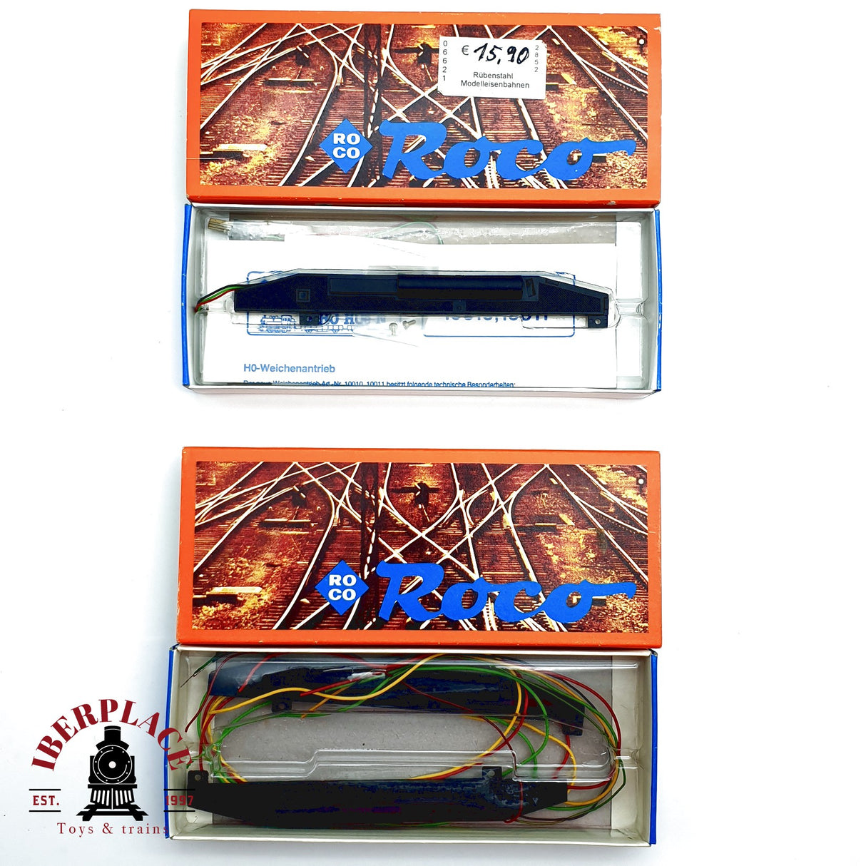 ♻️ Roco 2x 10010 Motores para desvió H0 escala 1:87 E20