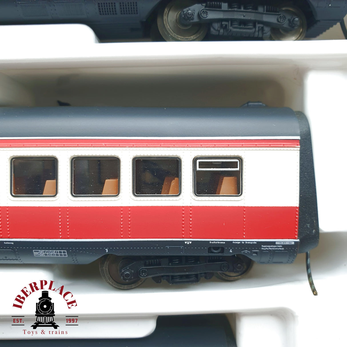 ♻️ DC Roco 43016 set vagones complementarios Libermann clase 2 H0 escala 1:87 E21