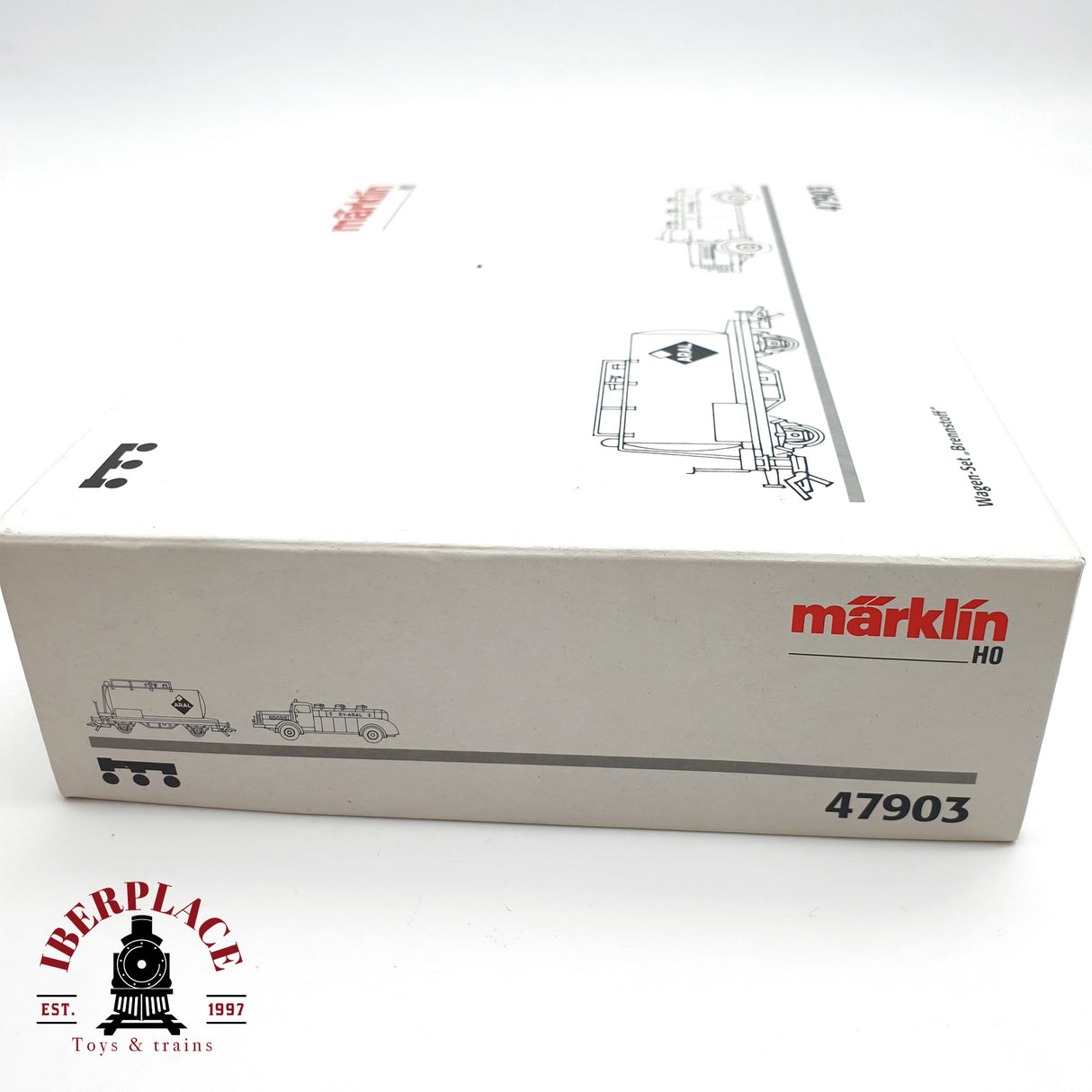 ♻️ Märklin 47903 set de vagón cisterna Brennstoff H0 escala 1:87 A27