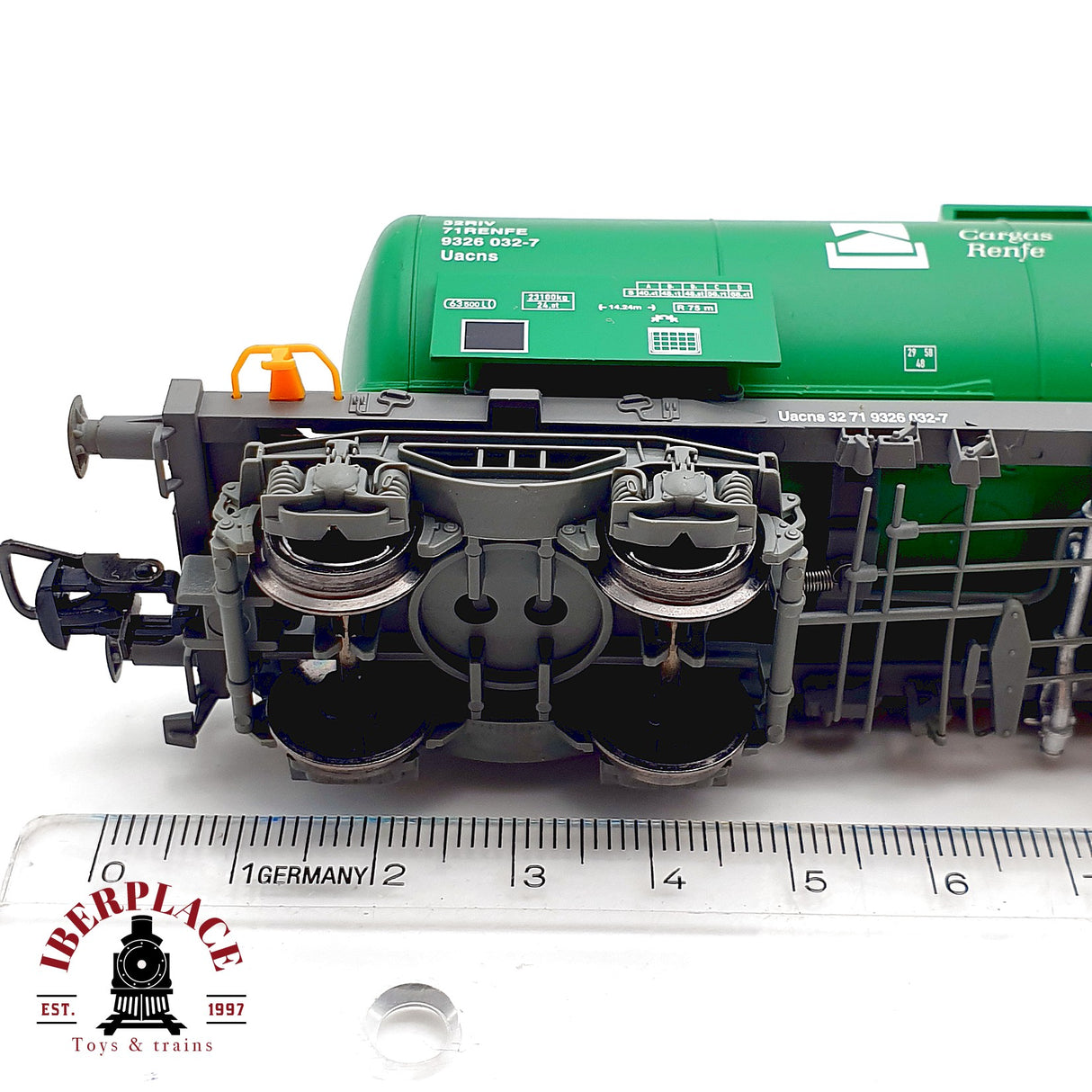 ♻️ Electrotren 5873K Vagon cisterna Cargas Renfe Uacns Ep V H0 1:87 DC