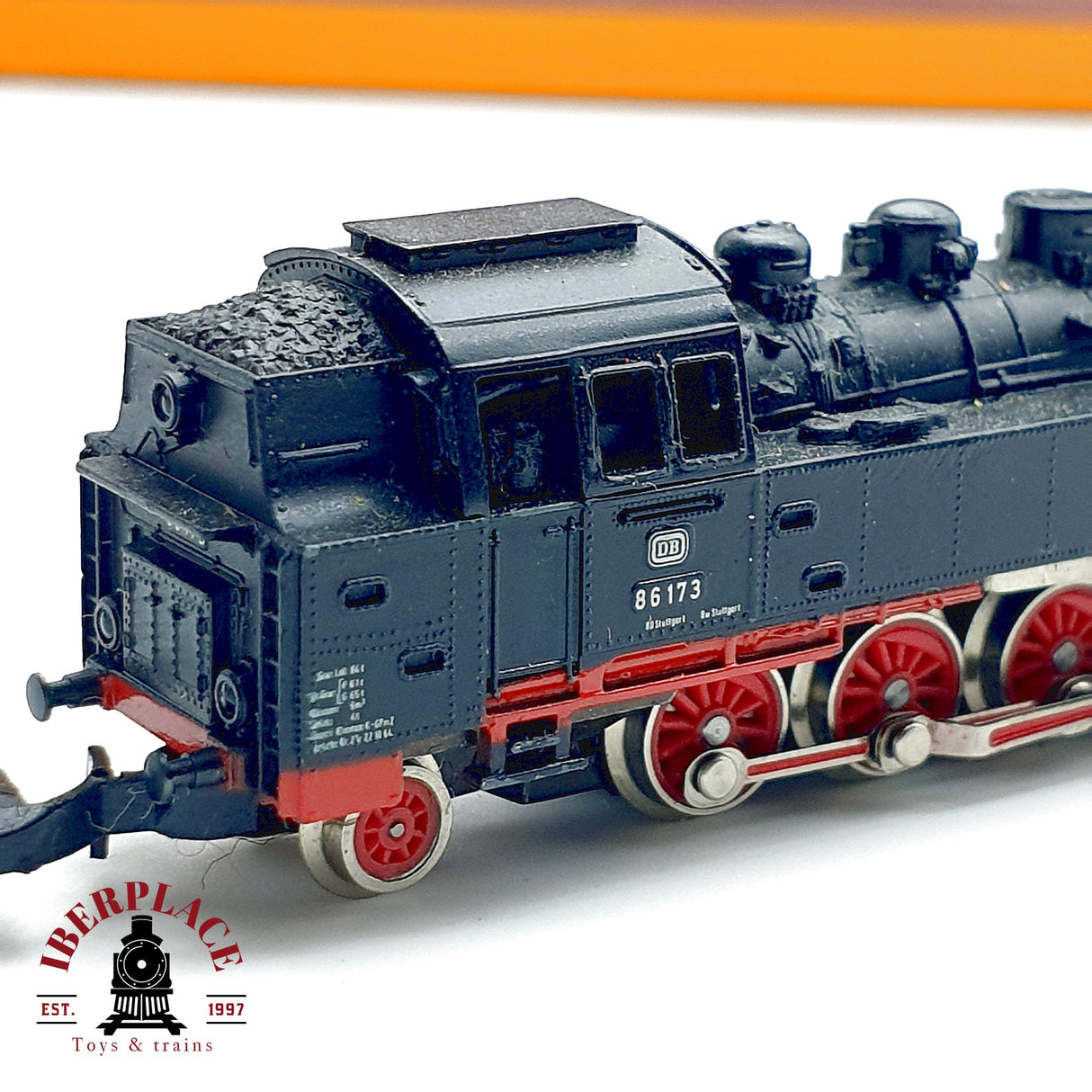♻️✨Märklin 8896 Locomotora Vapor BR 86 DB Época III Escala Z 1:220