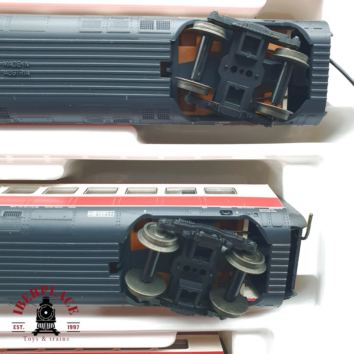 ♻️ DC Roco 43016 set vagones complementarios Libermann clase 2 H0 escala 1:87 E21