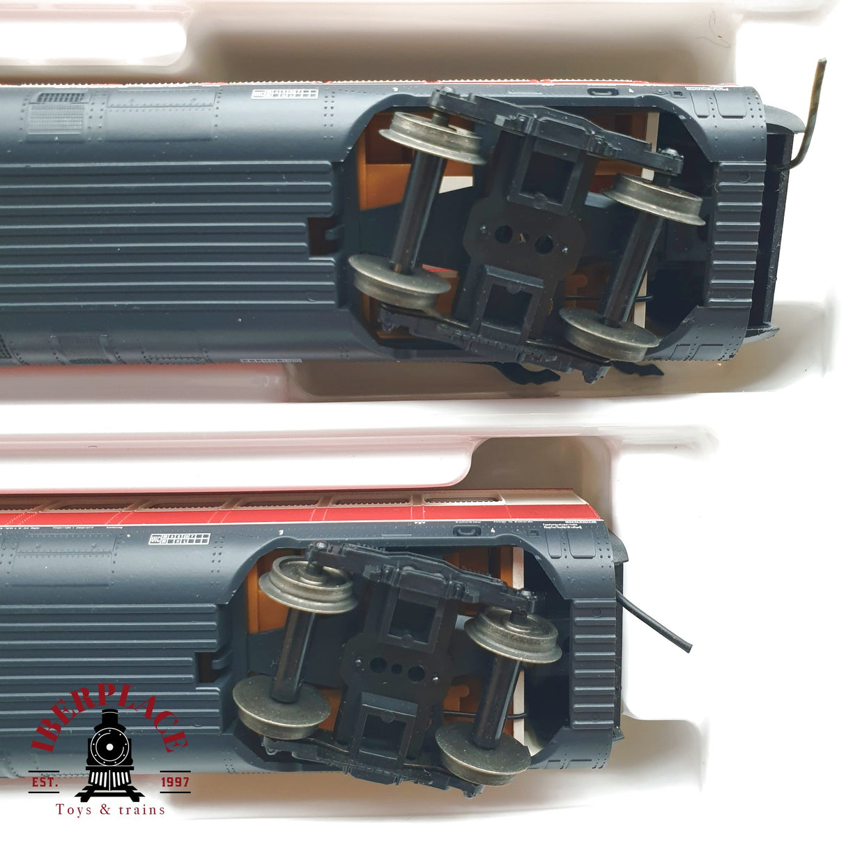 ♻️ DC Roco 43016 set vagones complementarios Libermann clase 2 H0 escala 1:87 E21