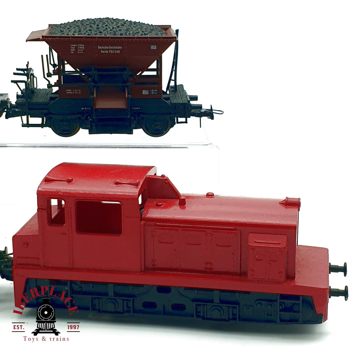 ♻️ 7x Märklin Lima 5x Locomotora y vagones tolva cisterna para piezas o repuestos H0 escala 1:87 E20