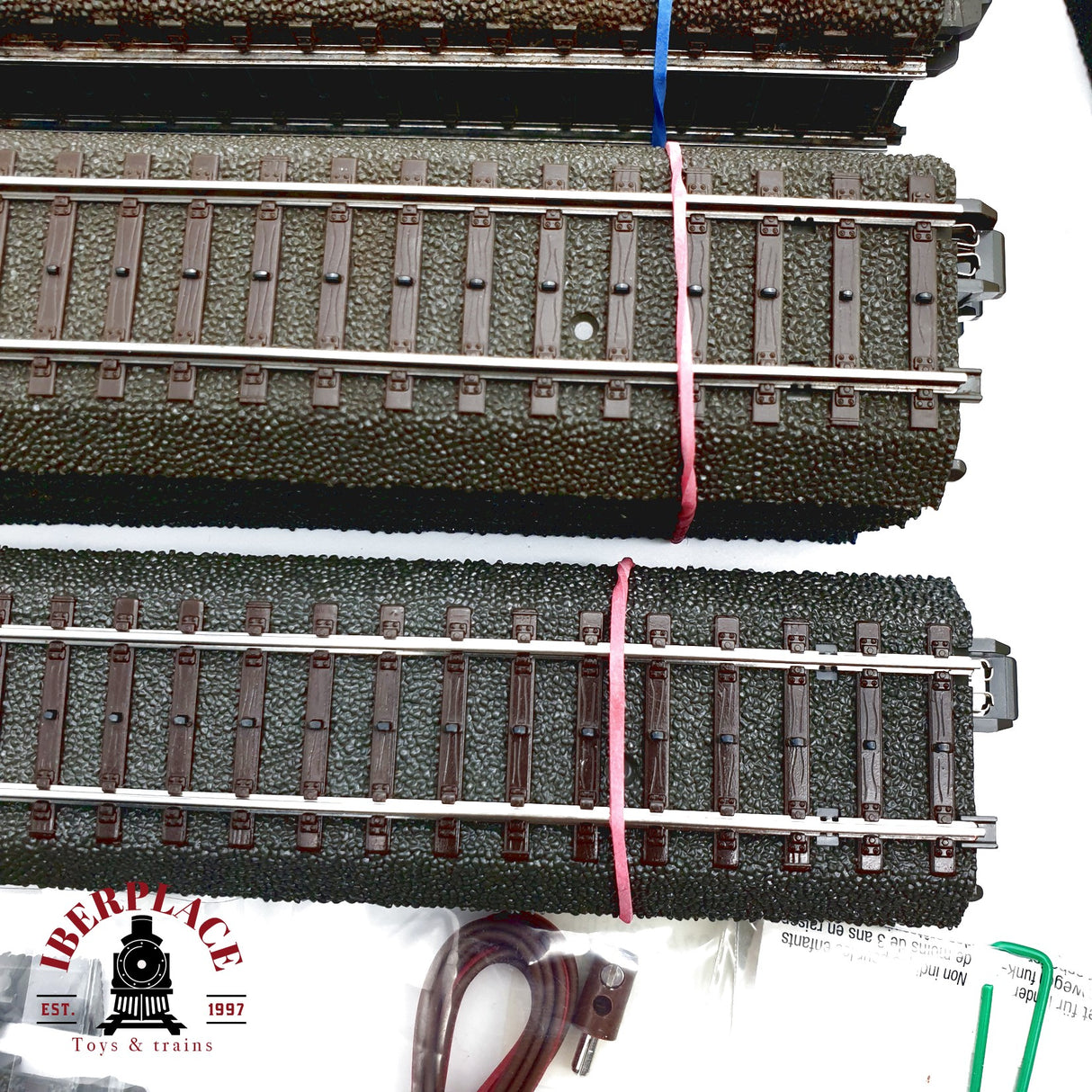 ♻️ Märklin Lote vias rectas, curvas, tope de vías, pupitres de mando sistema C H0 escala 1:87 E20