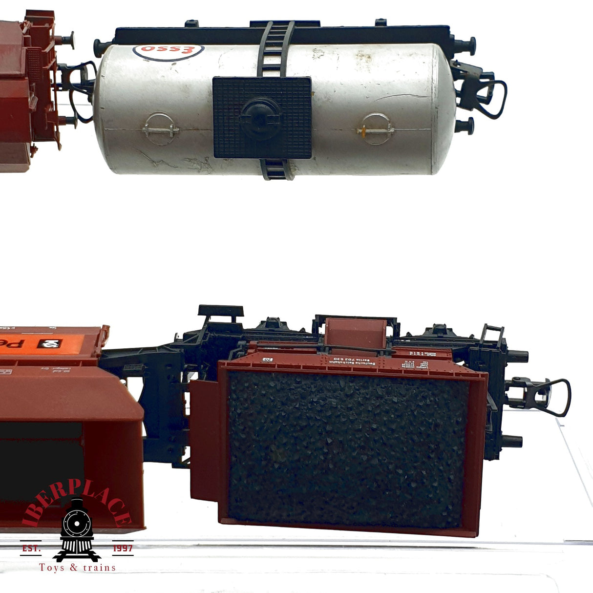 ♻️ 7x Märklin Lima 5x Locomotora y vagones tolva cisterna para piezas o repuestos H0 escala 1:87 E20