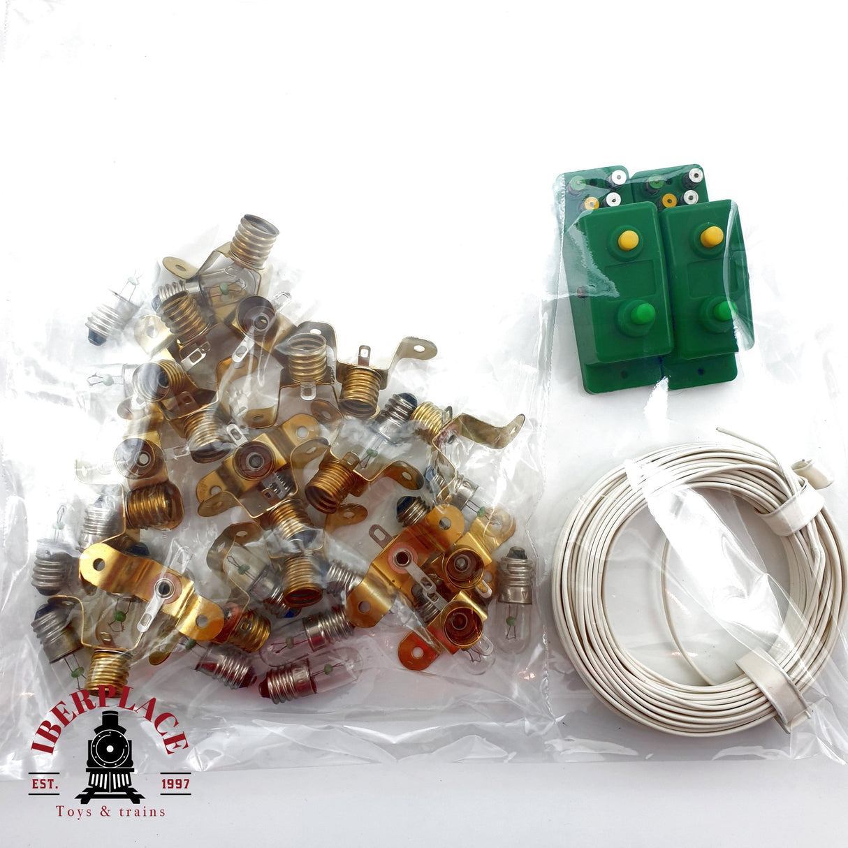 ♻️ Trix Pupitres de mando bombillas cable H0 escala 1:87 E20