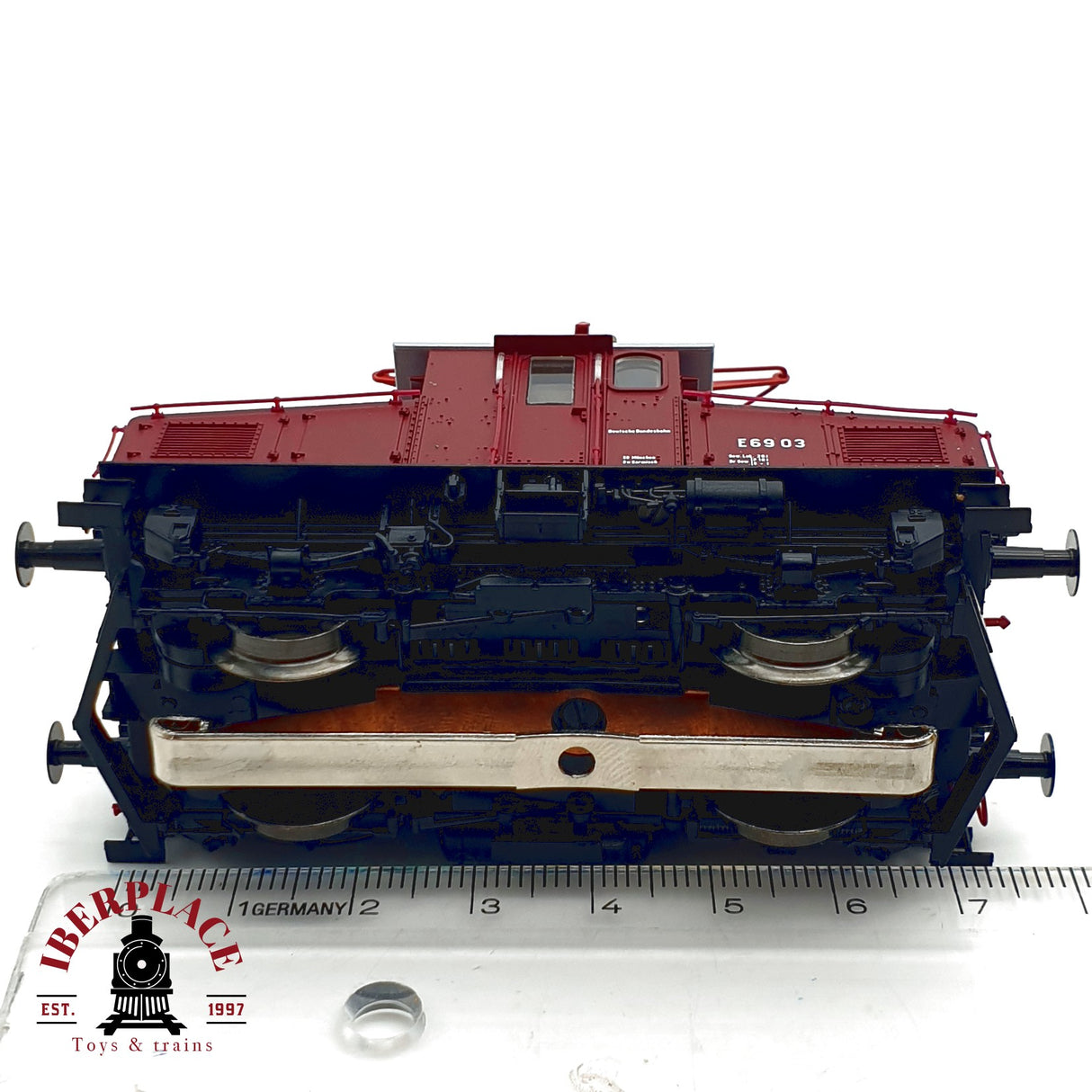 ♻️ AC BRAWA 0221 Digital Locomotora DB E69 03 H0 escala 1:87 E21