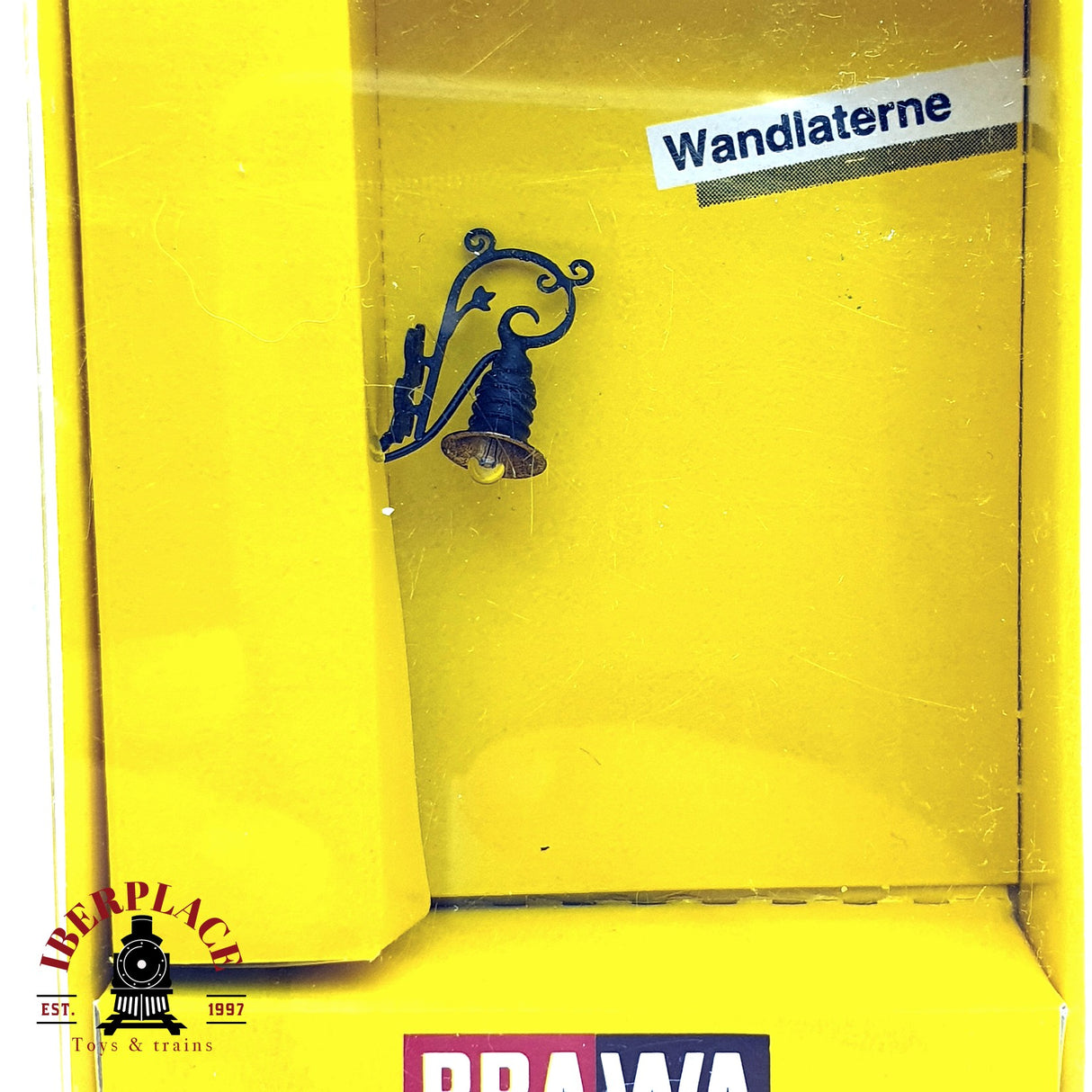 ♻️ BRAWA 2x 4620 Farol de pared y reloj de poste N escala 1:160 E19