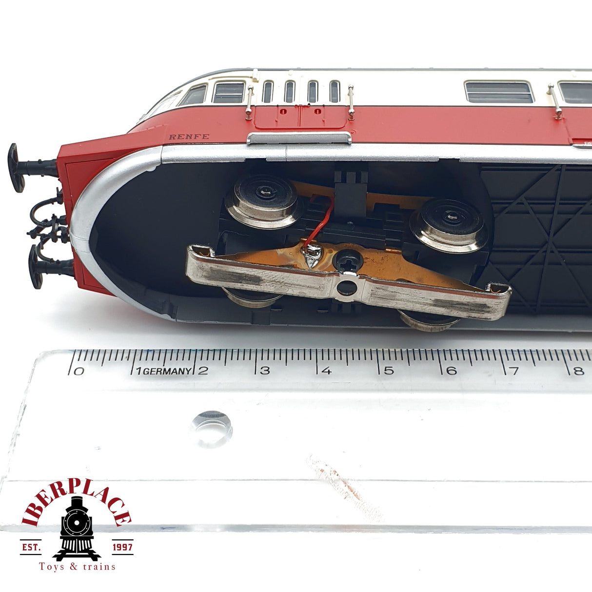 ♻️ AC Electrotren 2100 Automotor ABJ7 Renault RENFE Época III H0 escala 1:87 A27