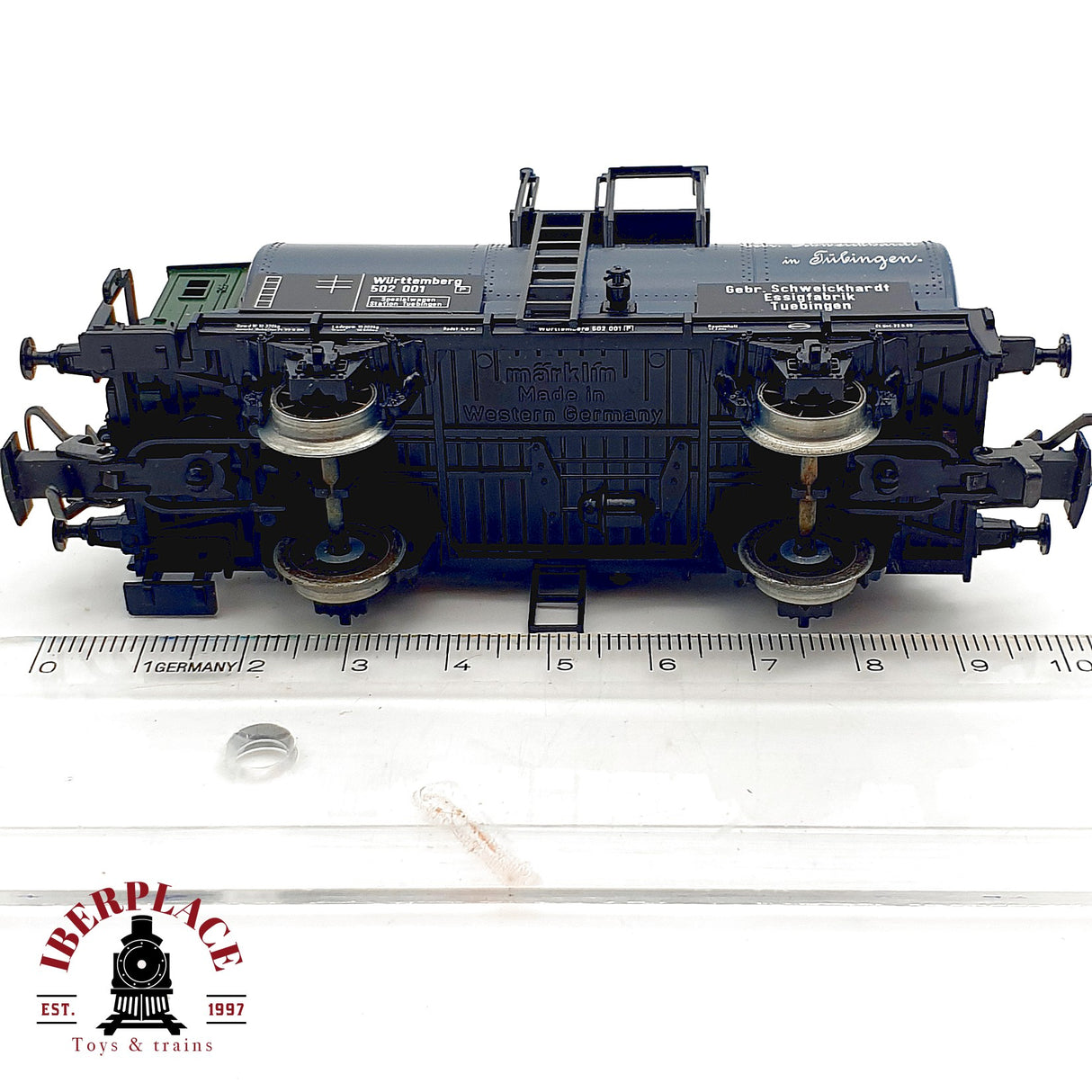 ♻️ Märklin 4683 Cisterna Garita Schweickhardt Tübingen K.W.St.E. H0 Escala 1:87