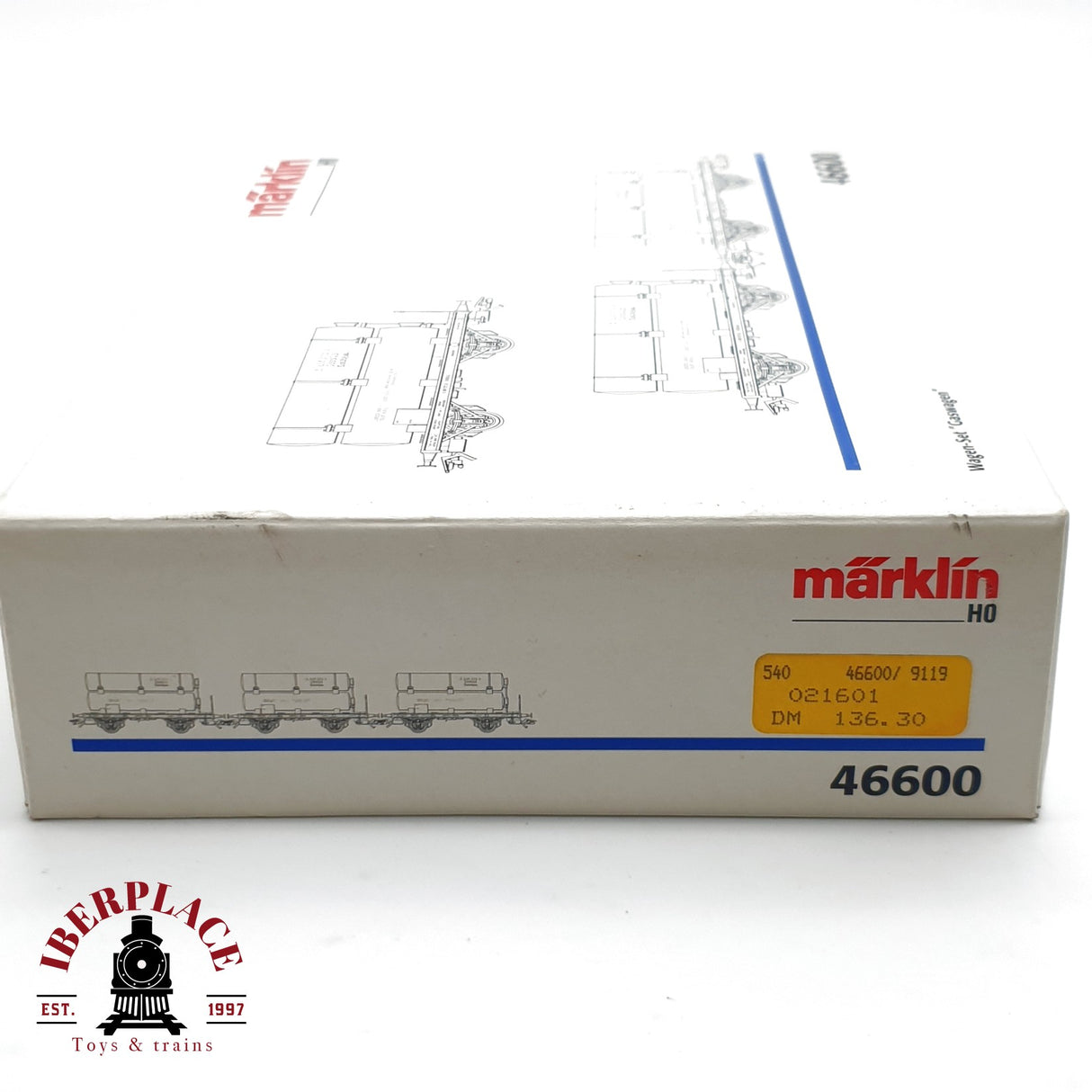 ♻️ Märklin 46600 set de cisternas de gas K.Bay.Sts.B H0 escala 1:87 E21