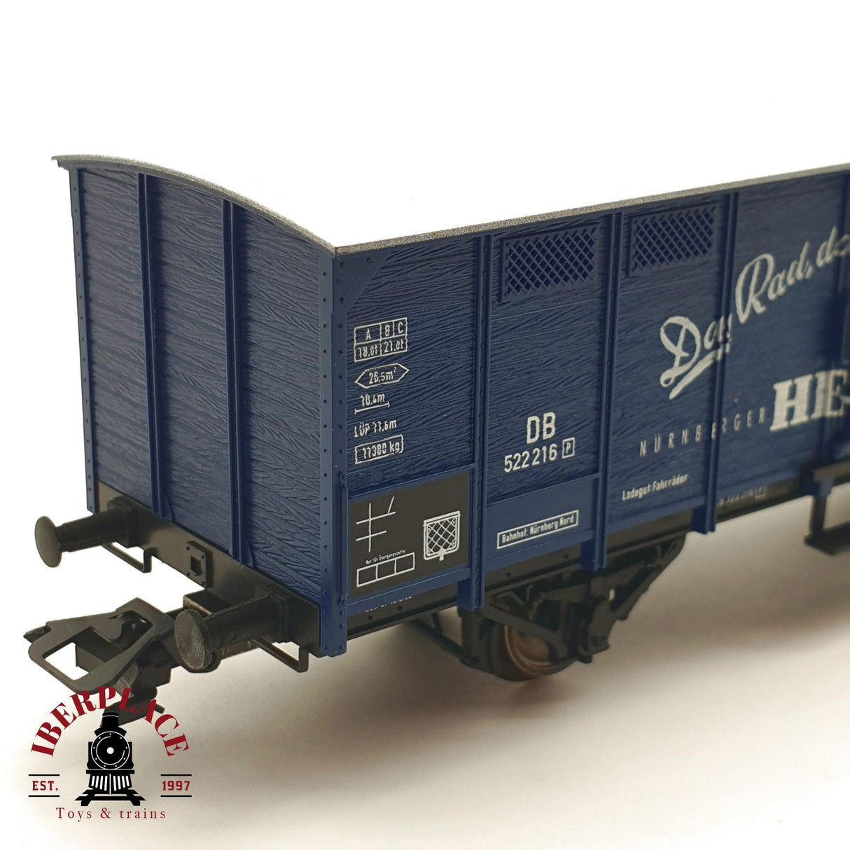 ♻️Trix 24073 vagón museo DB 522 216 Hércules con camión H0 escala 1:87 A27