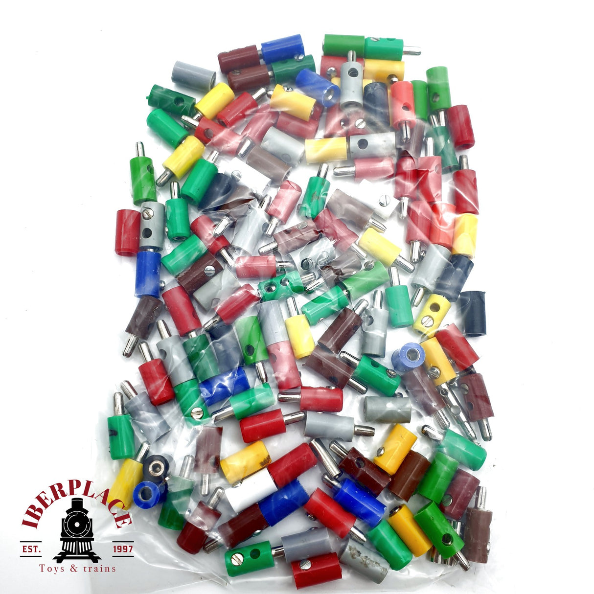 ♻️ Lote clavijas hembra y macho varios colores H0 escala 1:87 E20