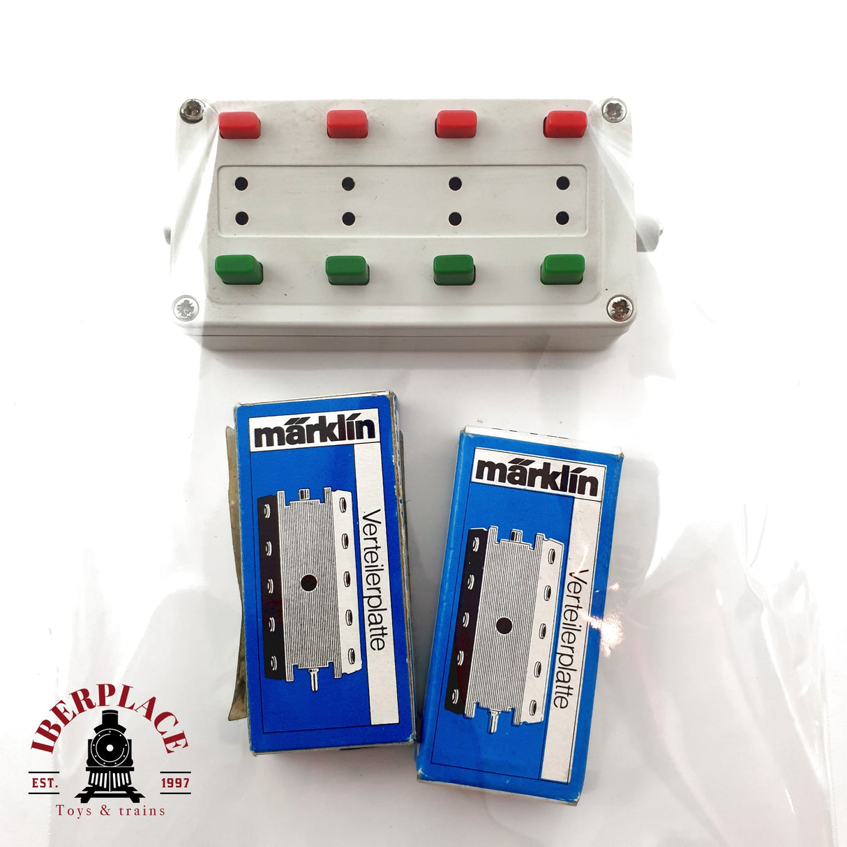 ♻️ Märklin 3x 7272 7209 Placas de distribución pupitre de mando H0 escala 1:87 E20
