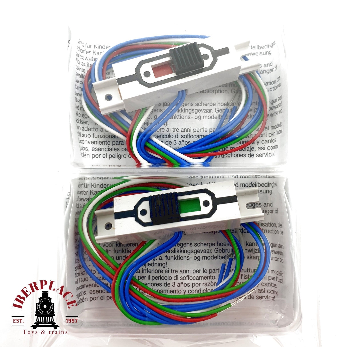 ♻️ 2x Fleischmann 6901 interruptores de luz de señalización N escala 1:160 E20