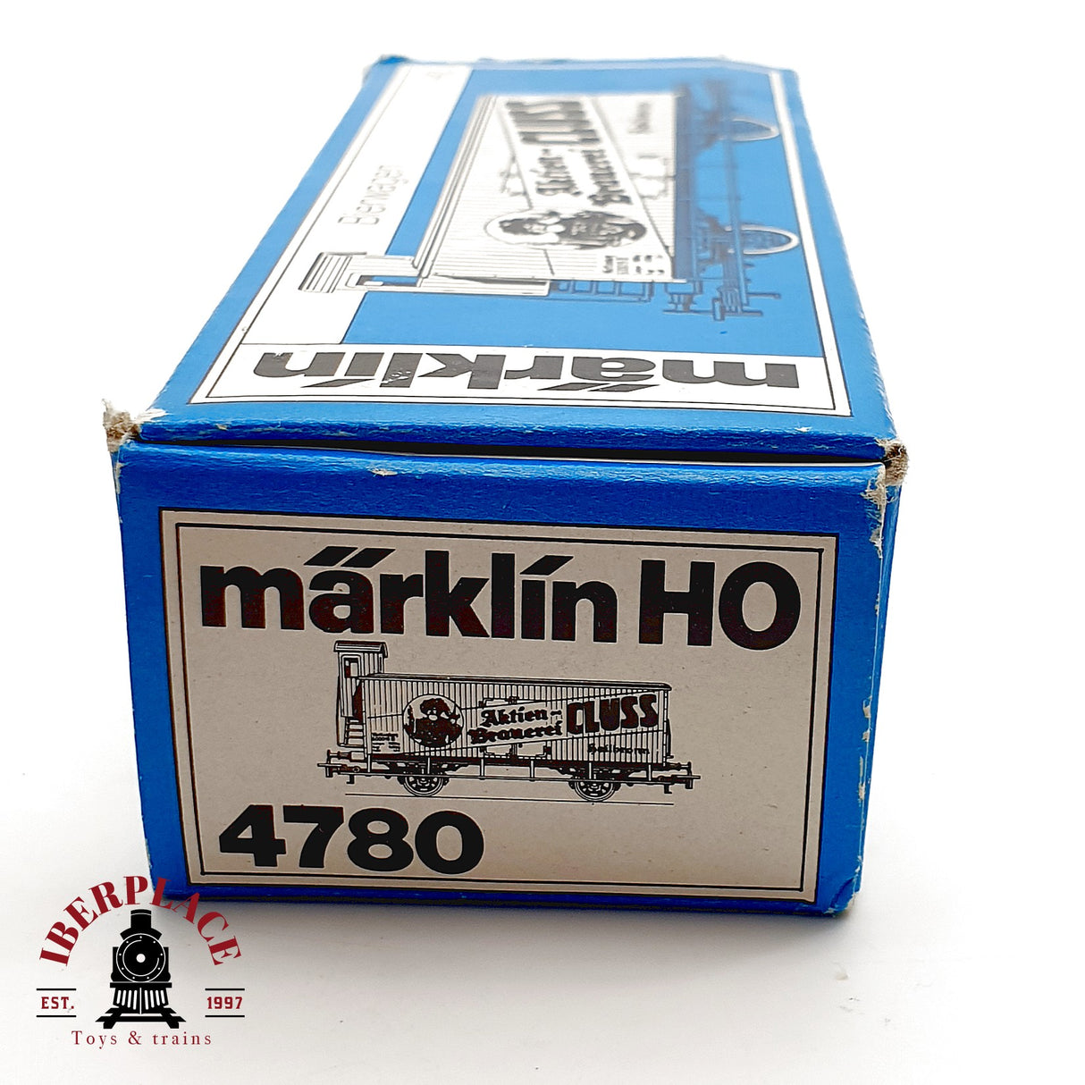 ♻️ Märklin 4780 Vagón Cervezero Garita Aktien Brauerei Cluss Heilbronn AC H0 Escala 1:87