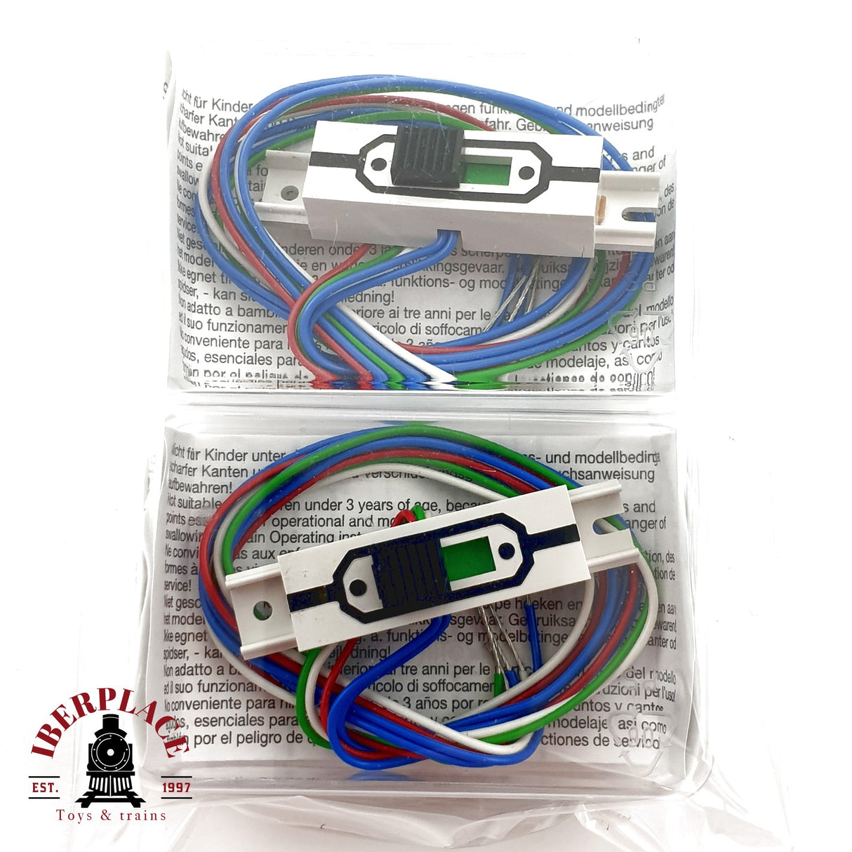 ♻️ 2x Fleischmann 6901 interruptores de luz de señalización N escala 1:160 E20 2/2