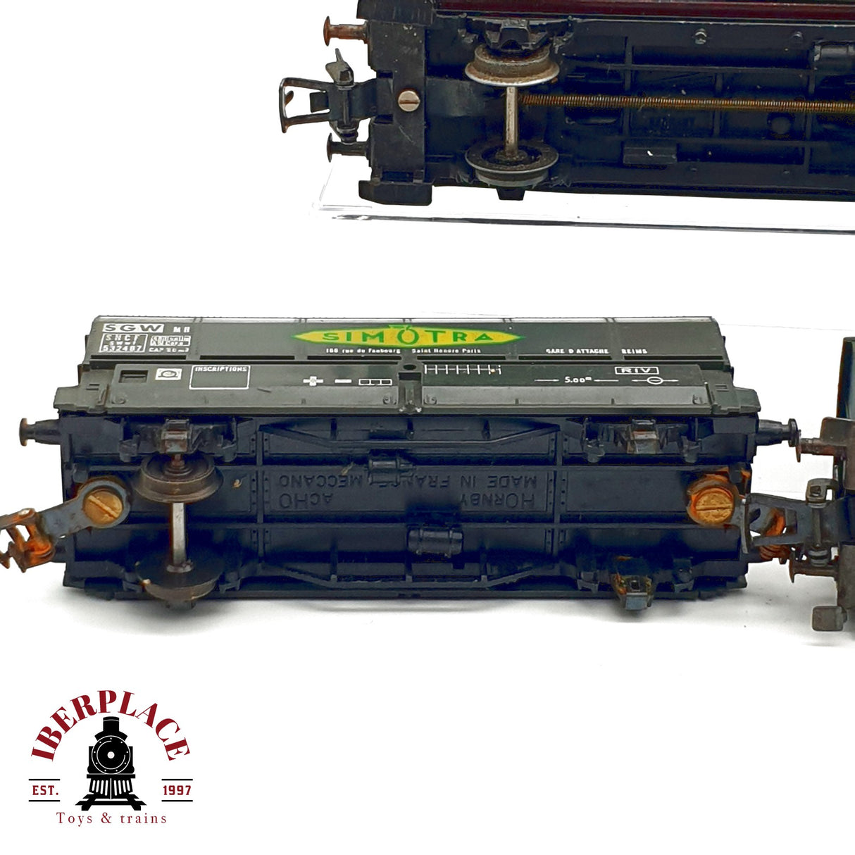 ♻️ 7x Märklin Fleischmann vagones mercancias DB DR para piezas o repuestos H0 escala 1:87 E20