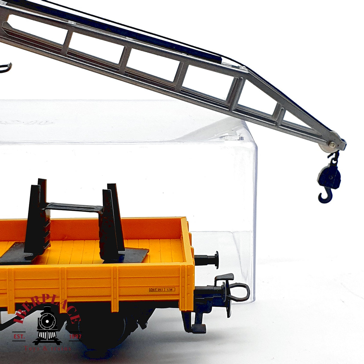 ♻️ Märklin 4671 4471 Lote vagon grua y apoyo Kranwagen Schutzwagen H0 1:87 AC