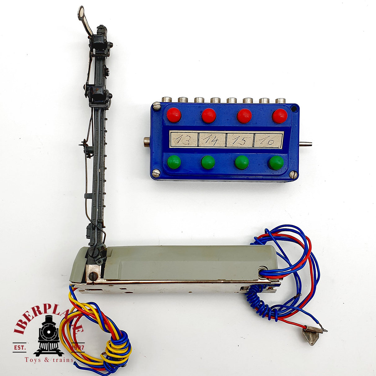 ♻️ Märklin 2x Señal Principal 7039 Cuadro Mando 7072 H0 Escala 1:87