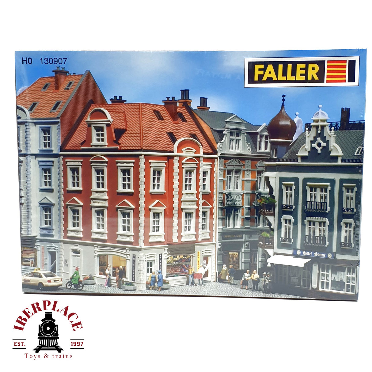 ♻️ Faller 130907 Casa en esquina de la calle Goethe H0 escala 1:87 E20