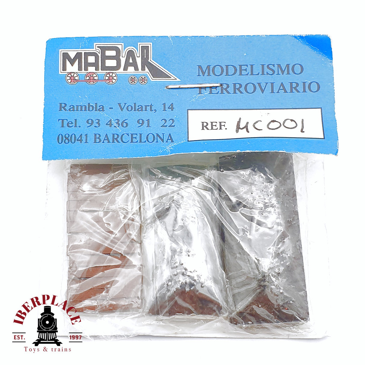 🆕💡 Mabar - MC001 carga para vagones carbón y maderas de metal fundido N escala 1:160